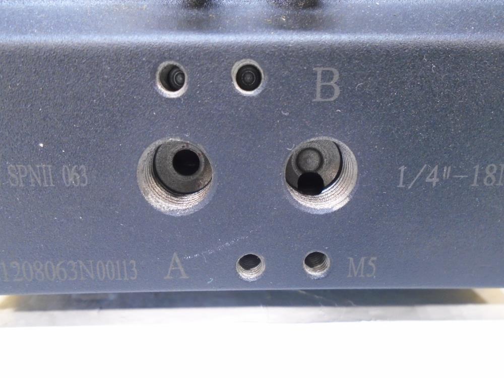 Sharpe SPN II 063 Pneumatic Actuator, Max 145 PSI, SR 12